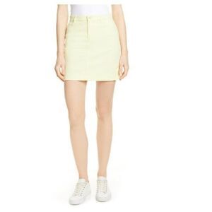 ATM Anthony Thomas Melillo Lemon Stretch MiniSkirt size 2